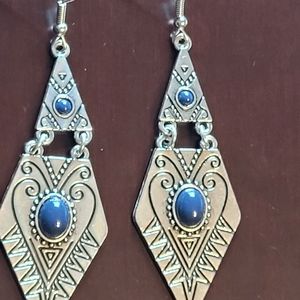 Egyptan mummy style beats work Earring set
